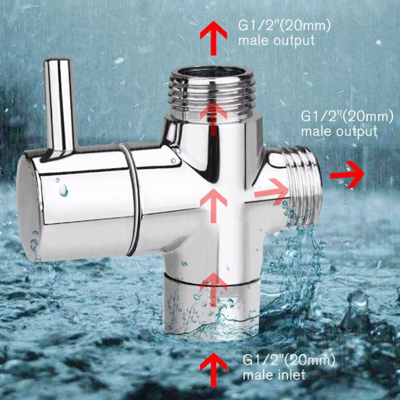 Shower Diverter Valve Bathroom - Shower Valve Cartridge ulasan dan harga