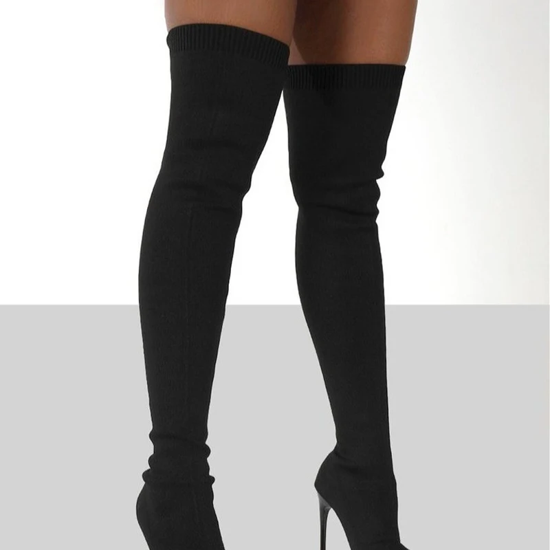Women Autumn Over The Knee Boo - Pipe Bending Spring ulasan dan harga