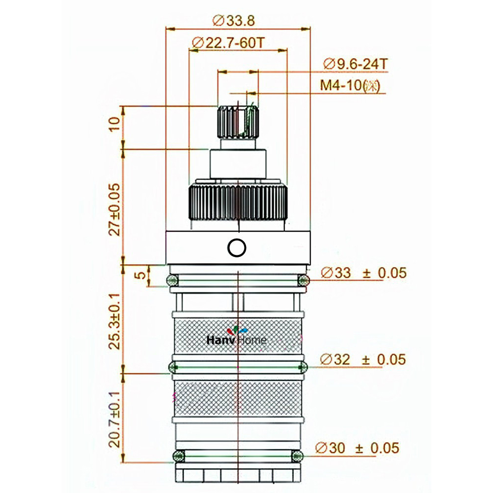 AODEYI Thermostatic Valve Spoo - Shower Valve Cartridge ulasan dan harga