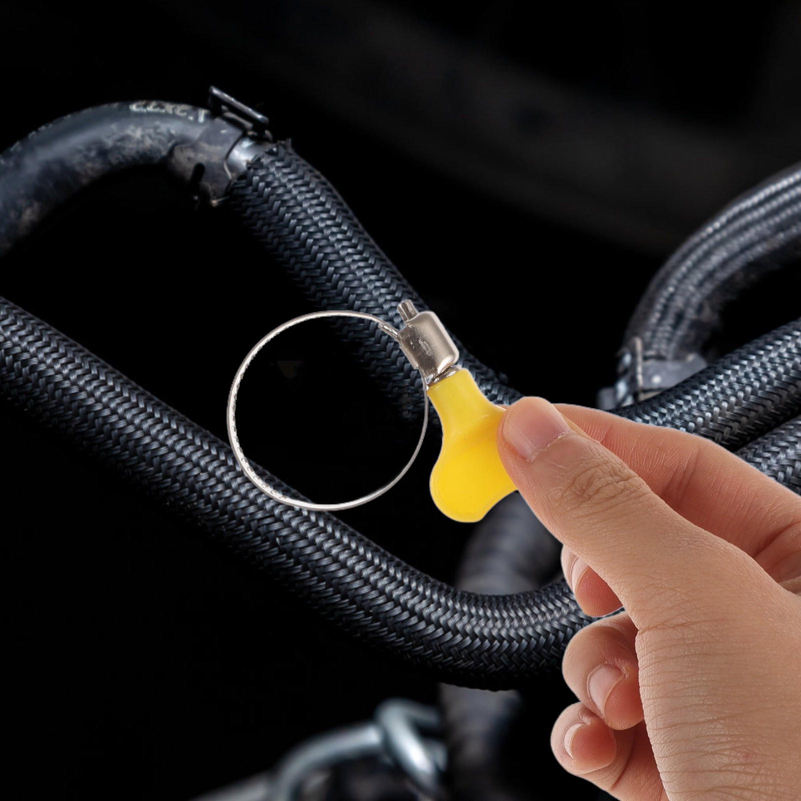 20Pcs Stainless Steel Hose Cli - Plastic Pipe Clip ulasan dan harga